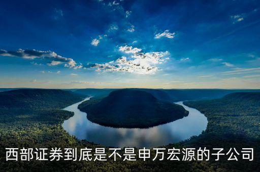 申萬宏源是什么公司，申萬宏源證券是國企嗎