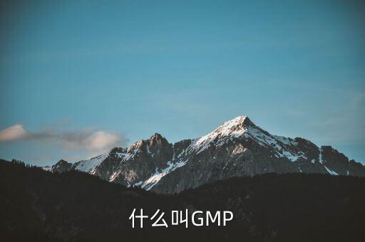 什么是gmp達(dá)標(biāo)企業(yè)，什么是GMP