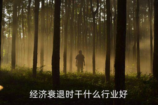 經(jīng)濟衰退什么行業(yè)繁榮，日本經(jīng)濟衰退哪個行業(yè)呈現(xiàn)繁榮