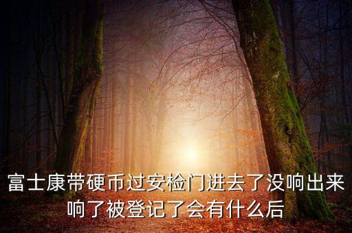 富士康警告有什么影響，富士康帶硬幣過安檢門進(jìn)去了沒響出來響了被登記了會有什么后