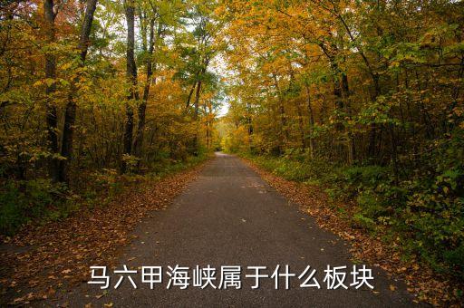 馬六甲海峽在什么板塊上，馬六甲海峽屬于什么板塊