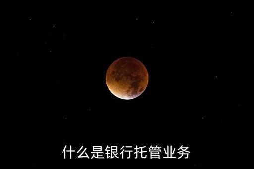 什么是托管清算，什么是清算