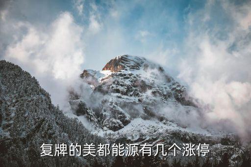 美都能源為什么停牌了，美都能源臨時(shí)停牌利好還是壞