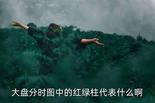 大盤(pán)分時(shí)線隨近的柱代表什么，股票分時(shí)圖下面黃藍(lán)白柱各表示什么