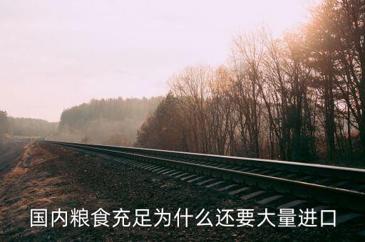 中國(guó)為什么還要進(jìn)口糧食，為什么中國(guó)還要進(jìn)口糧食