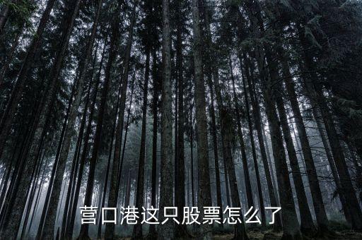 營口港為什么不漲，營口港現(xiàn)在會大漲嗎