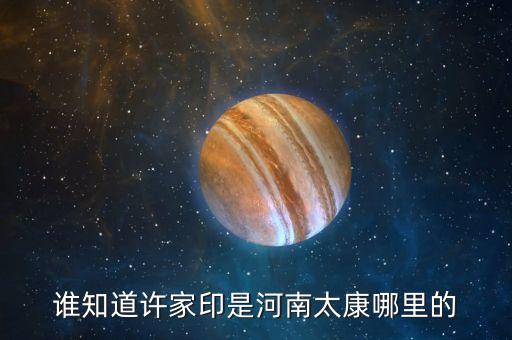 許家印為太康做了什么，誰知道許家印是河南太康哪里的