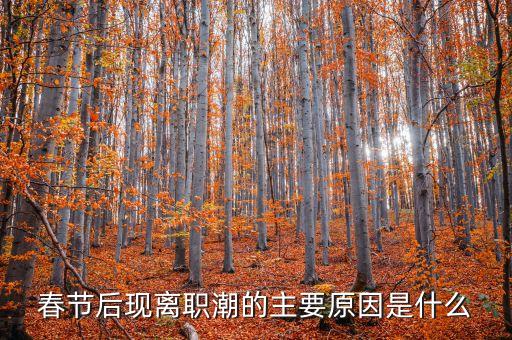 離職潮在什么時(shí)候，大家覺得哪些月份最好找工作哪些月份最不好找