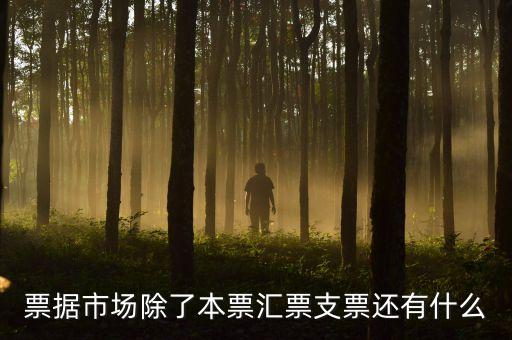 票據(jù)市場是各類票據(jù)什么的，票據(jù)貼現(xiàn)市場屬于貨幣市場嗎
