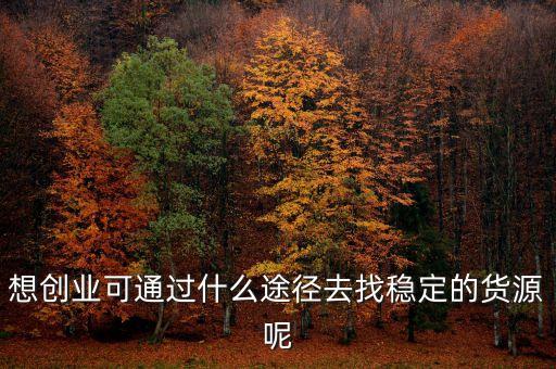 敢于投資有什么好的貨源，我想做箱包生意大家有什么好的貨源嗎