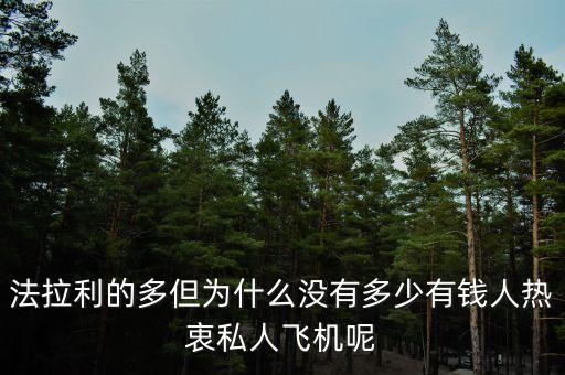 為什么富豪不買大飛機，公務(wù)機失寵富豪不再買貴買大