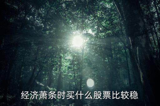 經(jīng)濟下滑買什么股票，經(jīng)濟下行壓力增大應買哪些行業(yè)股票