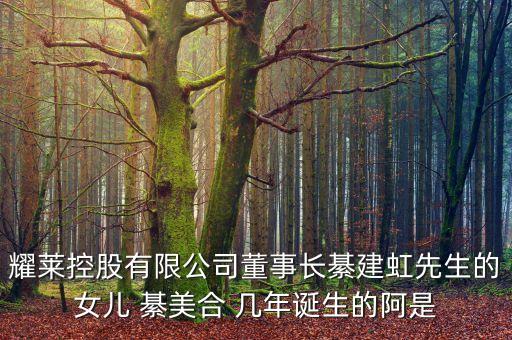 耀萊集團董事長姓什么，武漢耀萊成龍國際影城老板是成龍嗎