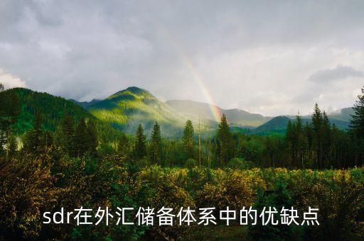 sdr工藝有什么特點，sdr在外匯儲備體系中的優(yōu)缺點