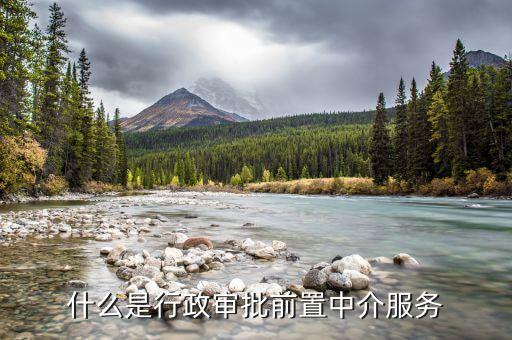 服務(wù)前置是什么意思，什么是行政審批前置中介服務(wù)