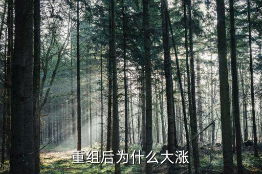 為什么重組就漲，重組后為什么大漲