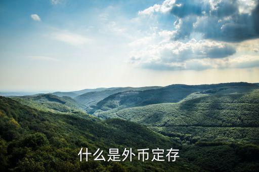 銀行為什么有外幣存款，外匯儲(chǔ)蓄是什么意思