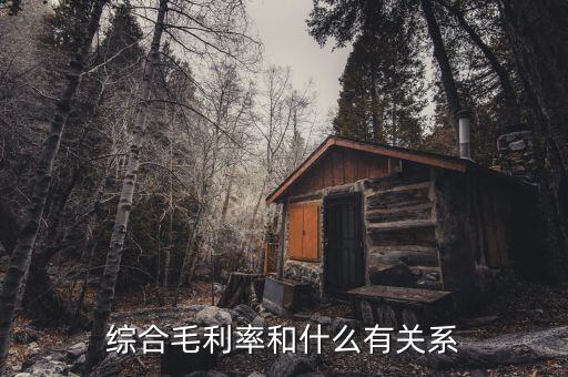 什么是綜合毛利，綜合毛利率和什么有關(guān)系