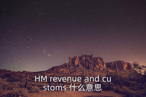 hmrc是英國的什么機(jī)構(gòu)，HM revenue and customs 什么意思
