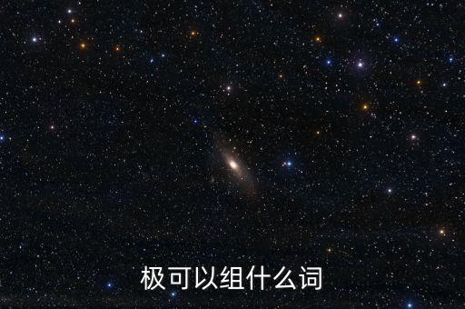 負極泰來是什么意思，極可以組什么詞語