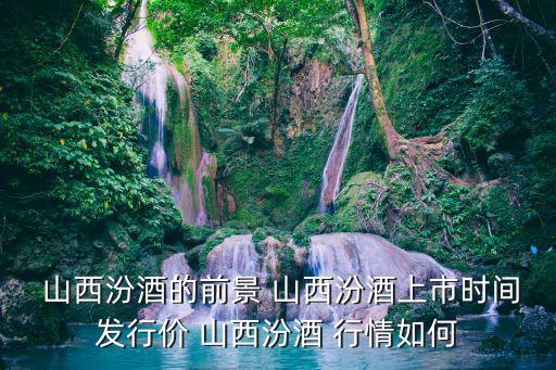  山西汾酒的前景 山西汾酒上市時(shí)間發(fā)行價(jià) 山西汾酒 行情如何