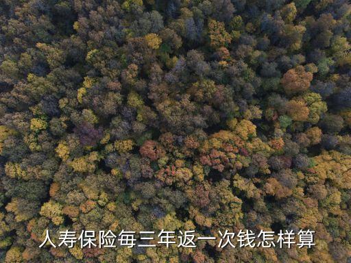 中國(guó)人壽生存金怎么算