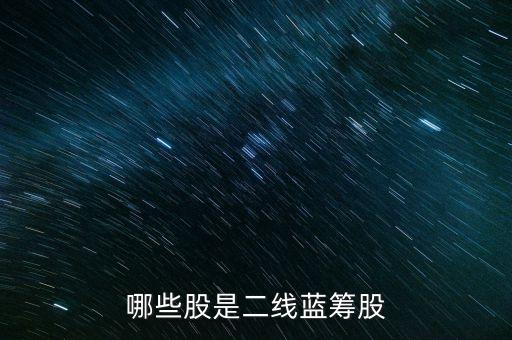 哪些股是二線(xiàn)藍(lán)籌股