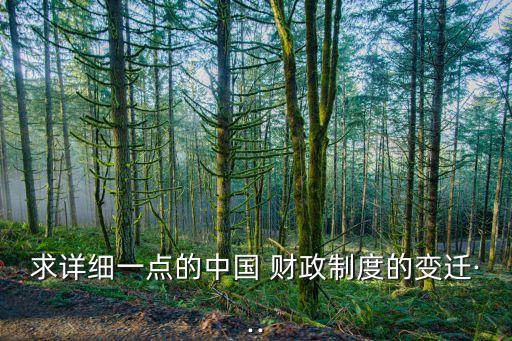 中國財政為什么會分權(quán),財政上為什么要分權(quán)