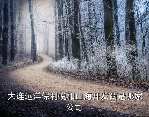  大連遠(yuǎn)洋保利悅和山海開(kāi)發(fā)商是哪家公司