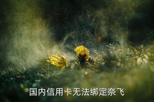 國(guó)內(nèi)信用卡無法綁定奈飛