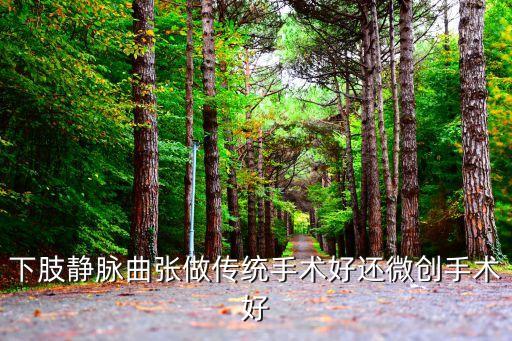 下肢靜脈曲張做傳統(tǒng)手術好還微創(chuàng)手術好