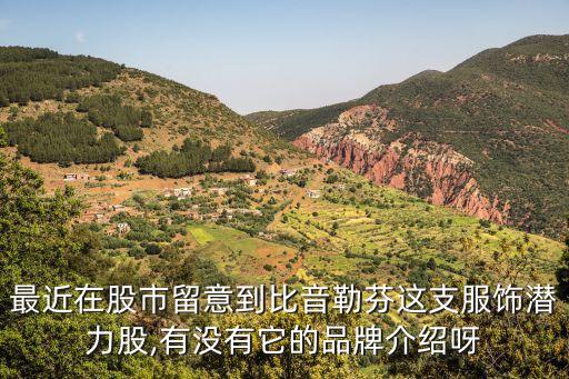 最近在股市留意到比音勒芬這支服飾潛力股,有沒(méi)有它的品牌介紹呀