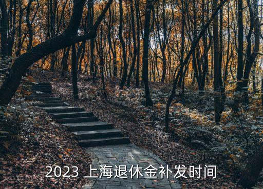 2023 上海退休金補(bǔ)發(fā)時(shí)間
