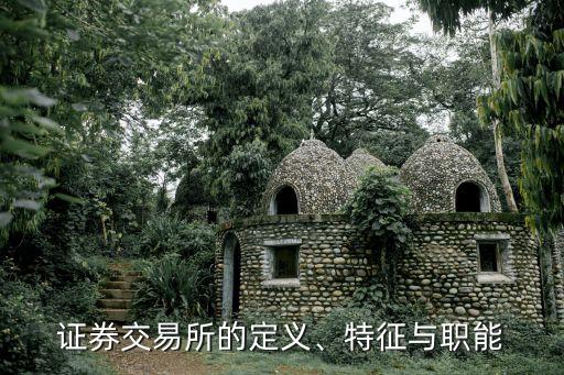 證券交易所的定義、特征與職能