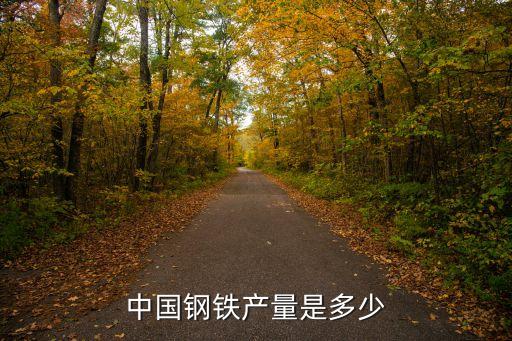 中國(guó)鋼鐵產(chǎn)量是多少