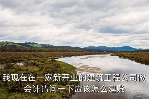 我現(xiàn)在在一家新開業(yè)的建筑工程公司做會計(jì)請問一下應(yīng)該怎么建賬
