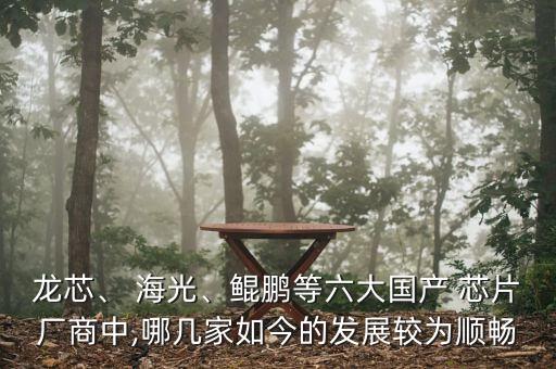 龍芯、 海光、鯤鵬等六大國(guó)產(chǎn) 芯片廠商中,哪幾家如今的發(fā)展較為順暢