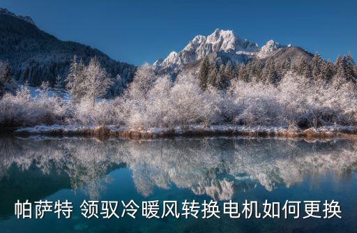 帕薩特 領(lǐng)馭冷暖風(fēng)轉(zhuǎn)換電機(jī)如何更換