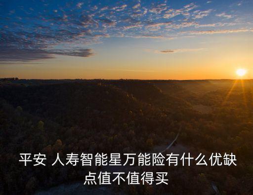 中國(guó)平安人壽愛無(wú)憂知缺點(diǎn)
