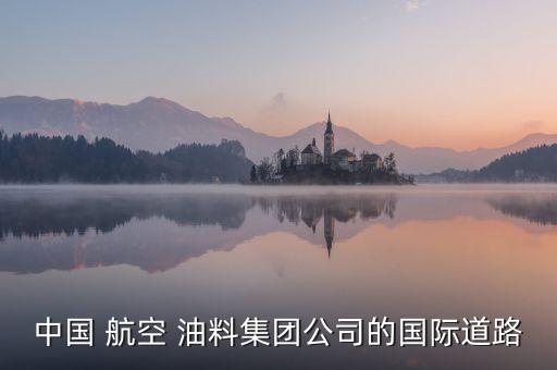 中國 航空 油料集團公司的國際道路