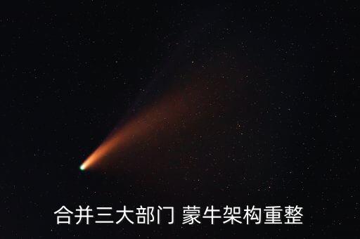 合并三大部門(mén) 蒙牛架構(gòu)重整
