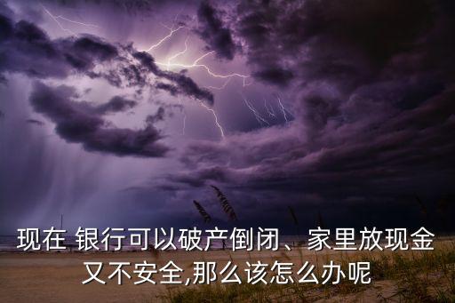 現(xiàn)在 銀行可以破產(chǎn)倒閉、家里放現(xiàn)金又不安全,那么該怎么辦呢