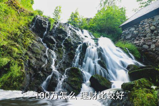 100萬(wàn)怎么 理財(cái)比較好