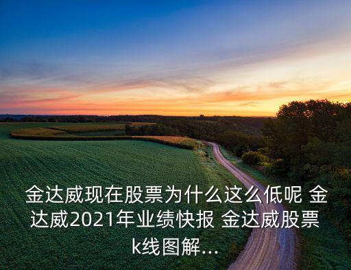  金達威現(xiàn)在股票為什么這么低呢 金達威2021年業(yè)績快報 金達威股票k線圖解...
