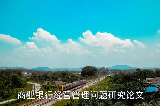  商業(yè)銀行經(jīng)營(yíng)管理問題研究論文