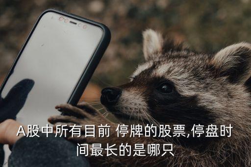 A股中所有目前 停牌的股票,停盤時(shí)間最長(zhǎng)的是哪只