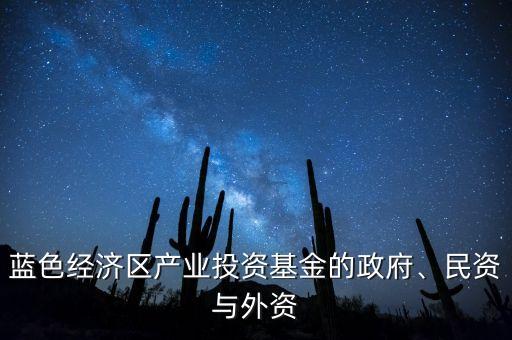 藍(lán)色經(jīng)濟(jì)區(qū)產(chǎn)業(yè)投資基金的政府、民資與外資