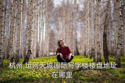  杭州 運(yùn)河天城國(guó)際寫(xiě)字樓樓盤(pán)地址在哪里