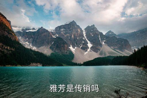  雅芳是傳銷(xiāo)嗎