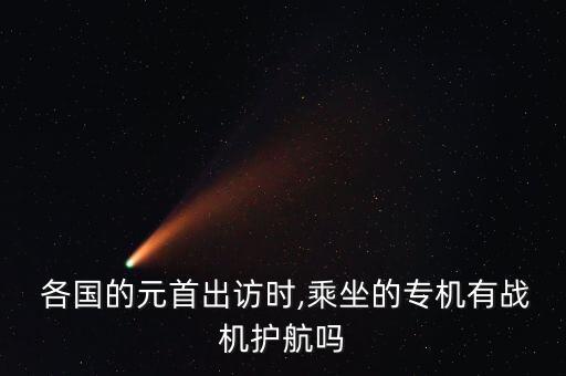  各國的元首出訪時,乘坐的專機(jī)有戰(zhàn)機(jī)護(hù)航嗎